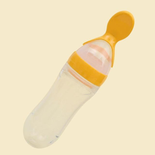 Baby Bottle Feeder with Dispensing Spoon