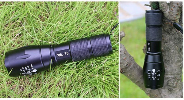 Military Grade Tactical LED CREE XML T6 1200 Lumens 5 Mode Flashlight - Get 3 for Only $19.95