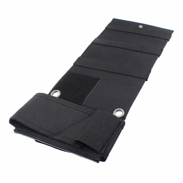 Under Mattress  Bedside Handgun Holster Adjustable with Flashlight and Magazine Loops -Fits Most Handguns