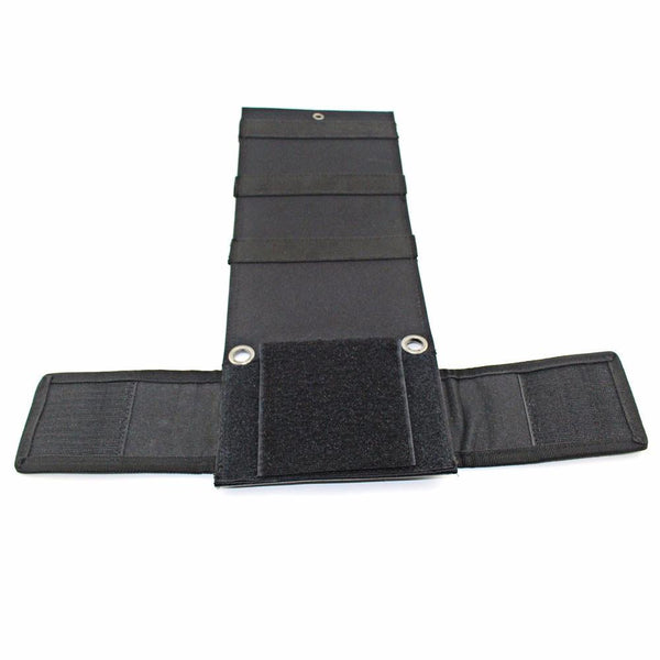 Under Mattress  Bedside Handgun Holster Adjustable with Flashlight and Magazine Loops -Fits Most Handguns