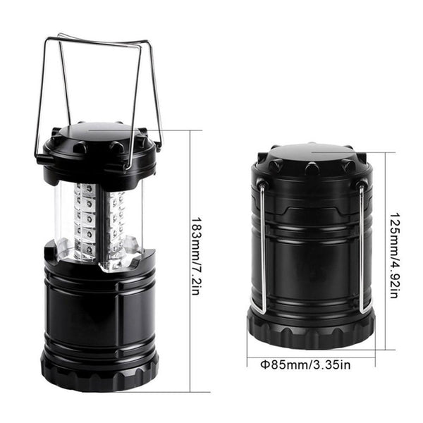 Military Grade Collapsible LED Tactical Tac Light Lantern - Get 2 for Only $19.95