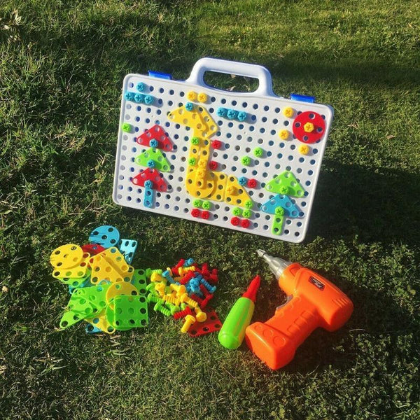 EDUCATIONAL DRILL PUZZLE SCREWS KIT