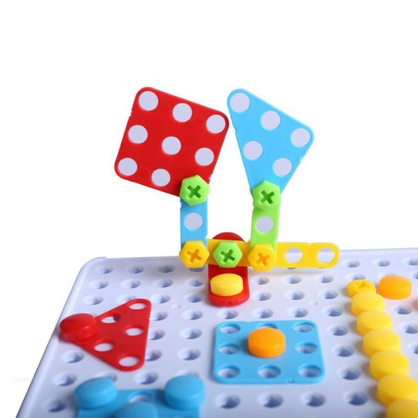 EDUCATIONAL DRILL PUZZLE SCREWS KIT