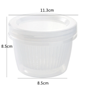 Round Drain Sealed Storage Box