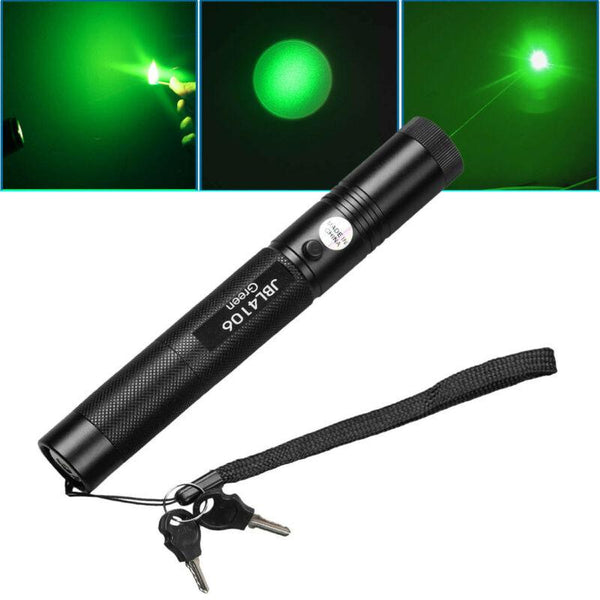 Military 532nm Green Laser Pointer Visible Beam Light Pen
