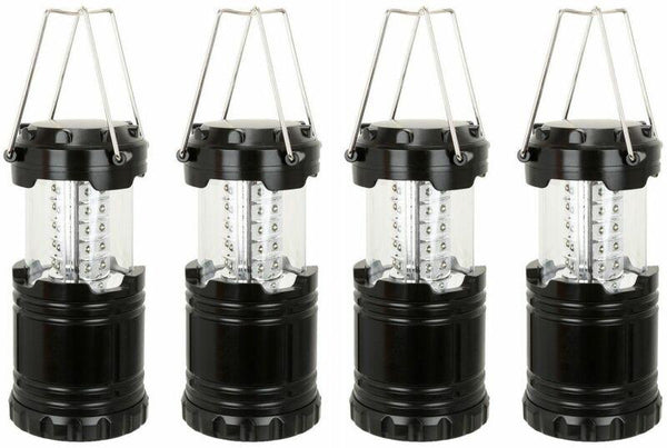 4 Count Collapsible LED Emergency Lamp