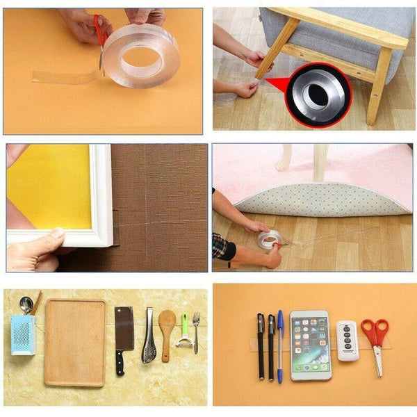 Reusable Magic Nano Tape Double Sided Tape