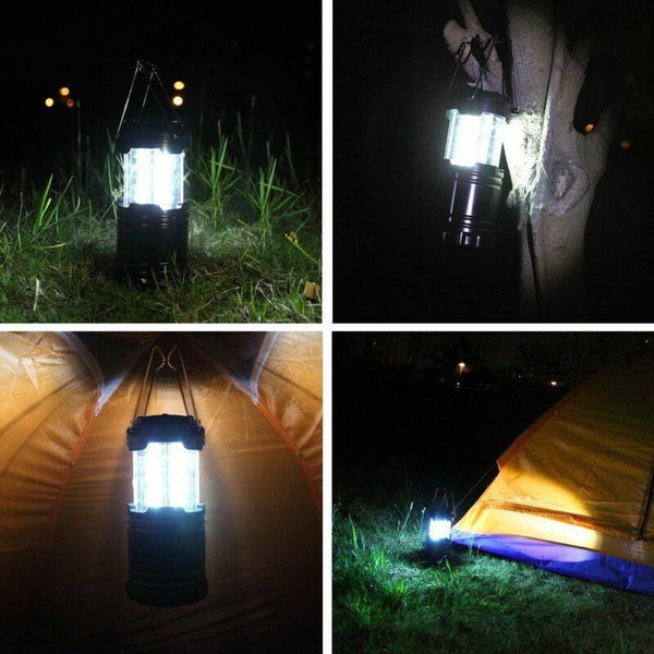 4 Count Collapsible LED Emergency Lamp