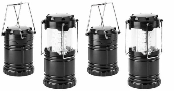 4 Count Collapsible LED Emergency Lamp