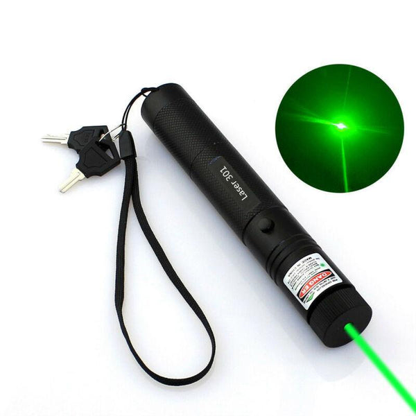 Military 532nm Green Laser Pointer Visible Beam Light Pen