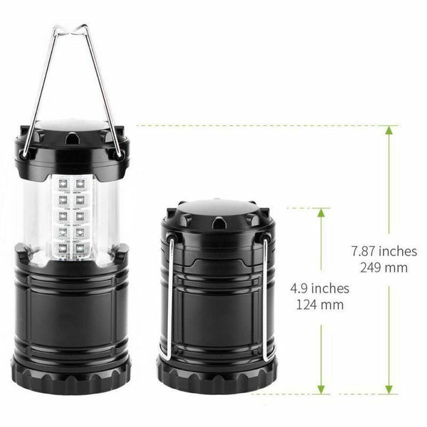 4 Count Collapsible LED Emergency Lamp
