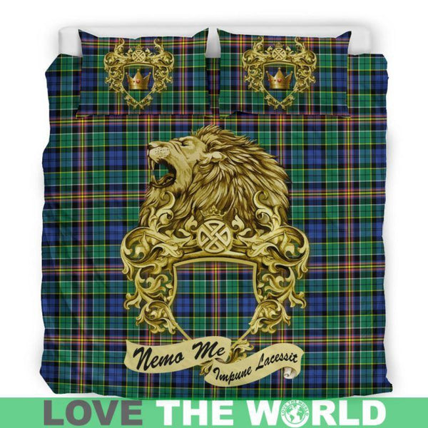 Scotland Lion Allison Tartan Bedding Set K7