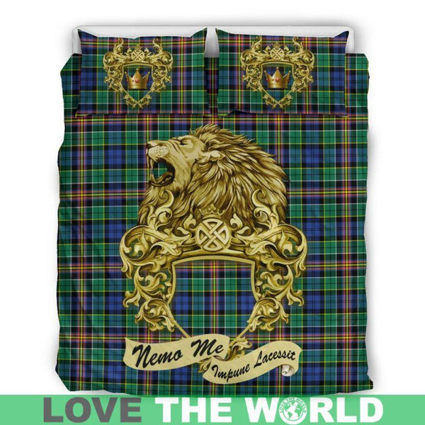 Scotland Lion Allison Tartan Bedding Set K7