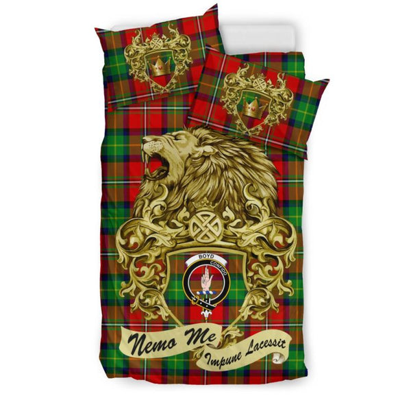 Scotland Lion Boyd Modern Tartan Bedding Set K7