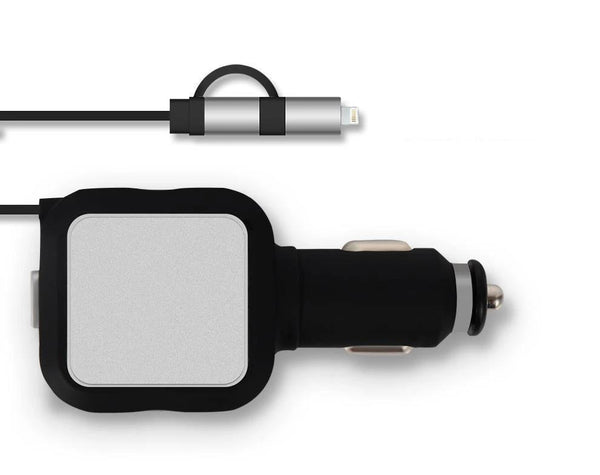 2 in 1 Automatic Retractable Style Charger