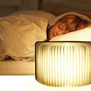 Creative Book Shaped Wooden Lamp