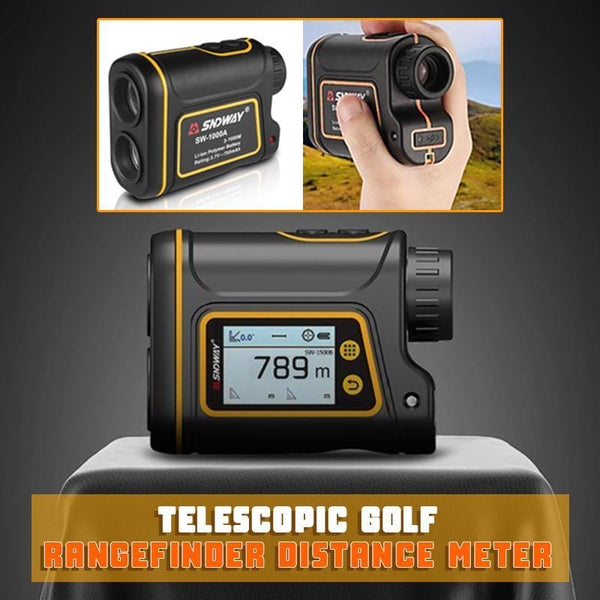 TELESCOPIC GOLF RANGEFINDER DISTANCE METER