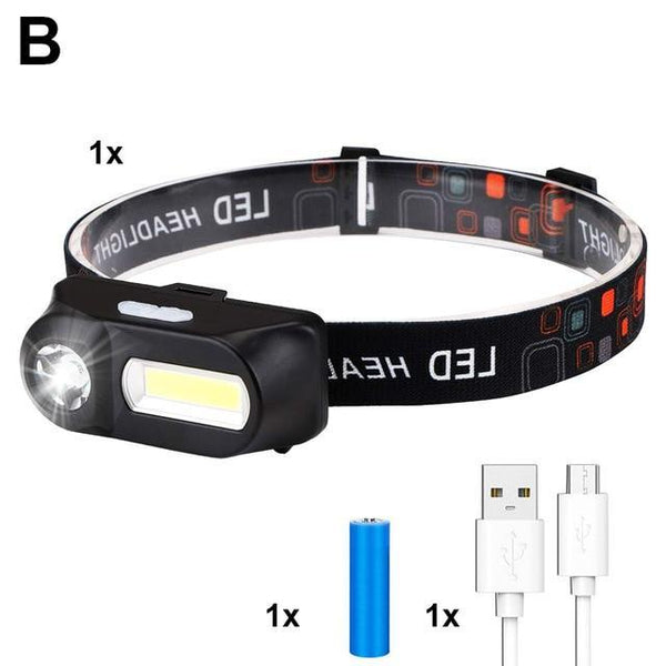 5000 Lumens COB Rotatable Hat Lamp