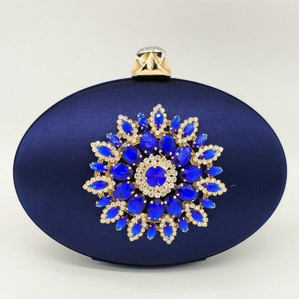 Flower Crystal Clutch