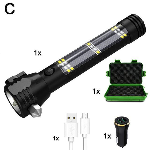 5000 Lumens Solar Flashlight