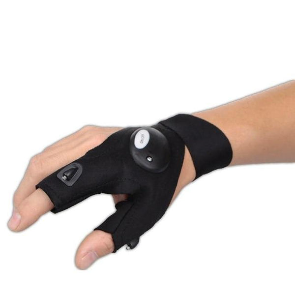 Waterproof LED Flashlight Torch Glove