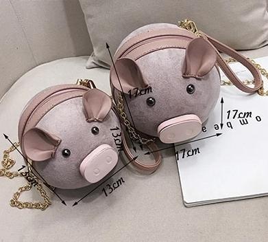 Small Round Pig Bag