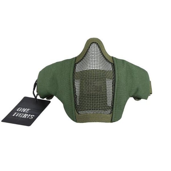 Tactical Foldable Half Face Mask Protective Mesh