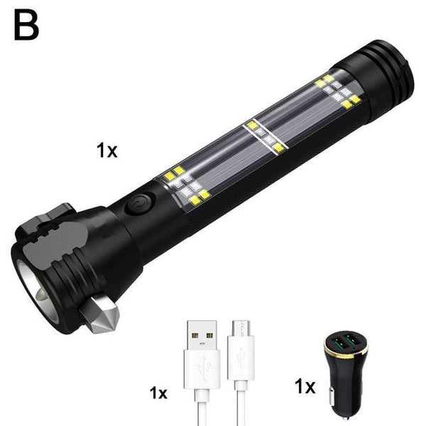 5000 Lumens Solar Flashlight