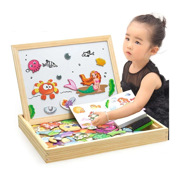 Magnetic Jigsaw Puzzle Toddler Toys