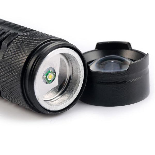 Mini Flashlight CREE 1200 lumens  3 mode  Zoomable Tac Light Torch- Get 6 for only $24.95