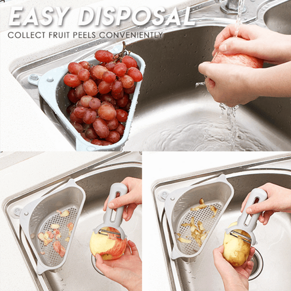 KITCHEN TRIANGULAR FILTER SINK DRAIN