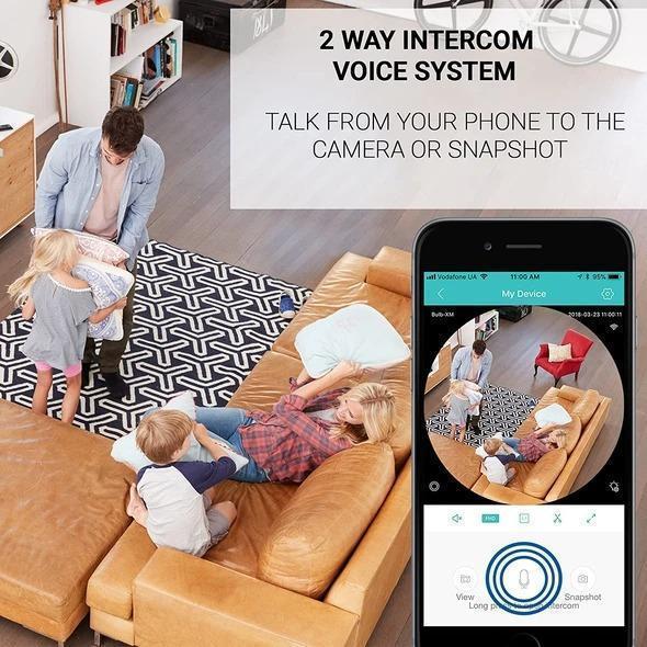 Eagle Eye - 360° Panoramic Security Bulb