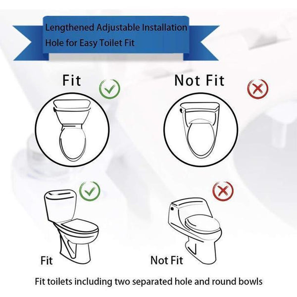 Fresh Water Bidet Toilet Attachment