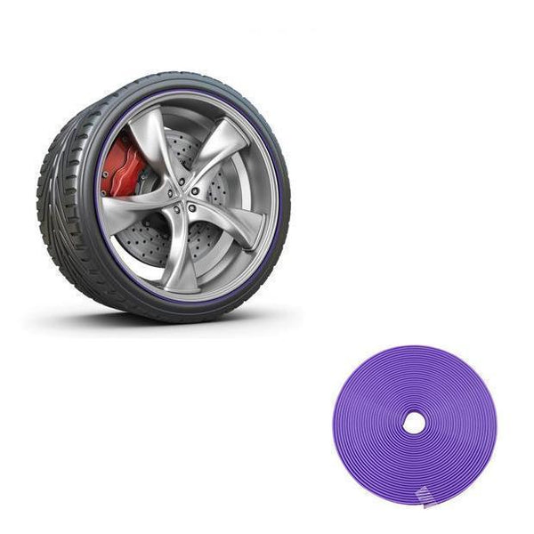 Pro Wheel Rim Protector ( 8m ) [Note: A roll can wrap four wheels]