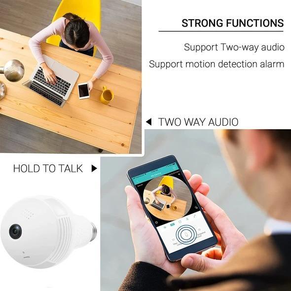Eagle Eye - 360° Panoramic Security Bulb