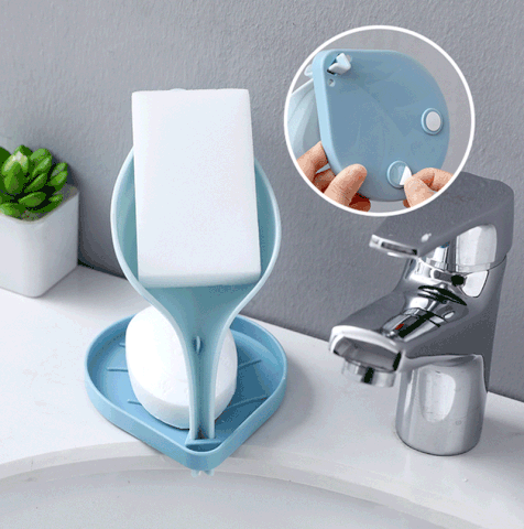 LEAF SHAPE SOAP DISH HOLDER