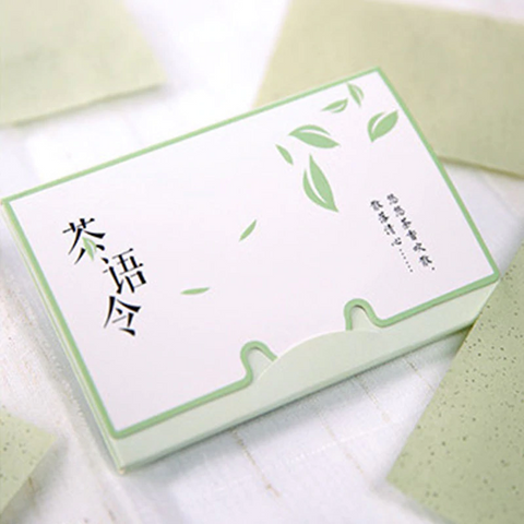 Green Tea Oil Absorbing Facial Papers