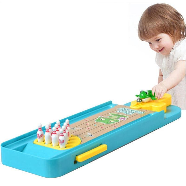 Mini Frog Bowling Interactive Board Game