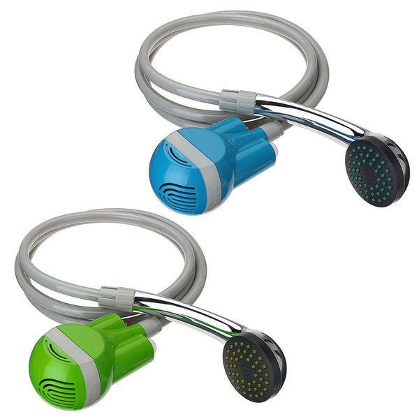 IPRee® Portable USB Shower Water Pump Rechargeable Nozzle Handheld Shower Faucet Camp Travel Outdoor Kit