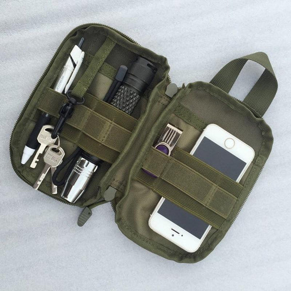 1000D Nylon Tactical Bag Molle Military Waist Fanny Pack