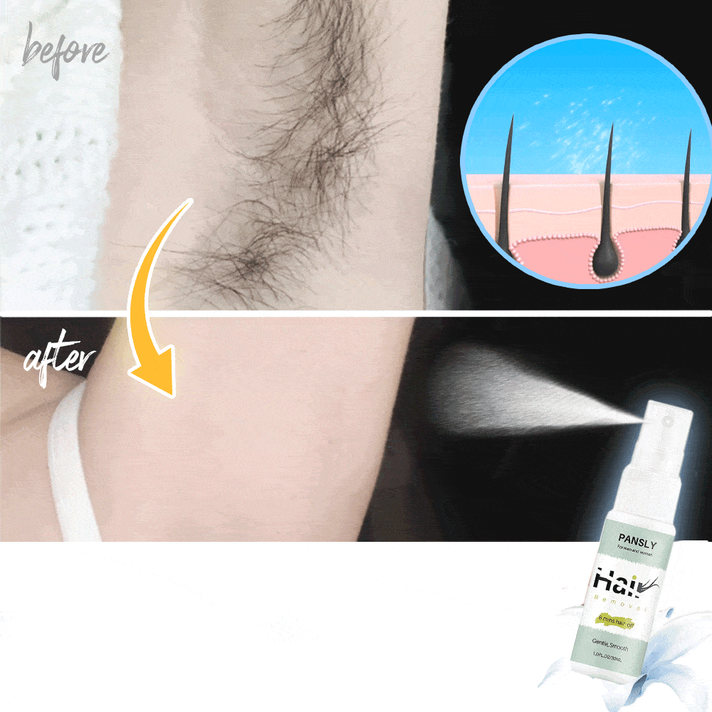 PERMANENT HAIR REMOVAL SPRAY