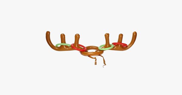 Inflatable Reindeer Party Game