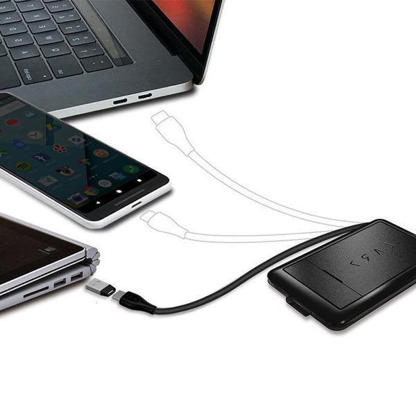 Multi-function Urban Multi-type Charging Cable Built-in Card Reader
