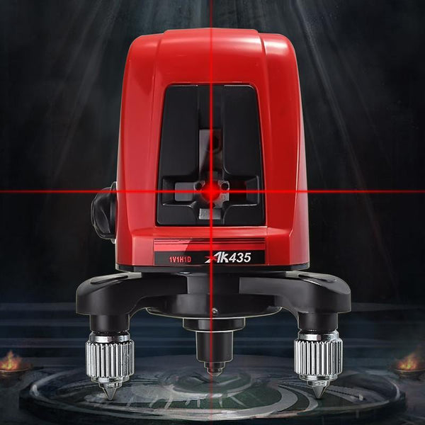 ACULINE AK435 360degree Self Leveling Cross Laser Level Red 2 Line 1 Point