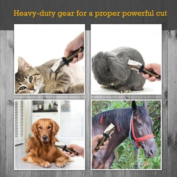 QUIET ELECTRIC PET HAIR CLIPPERS