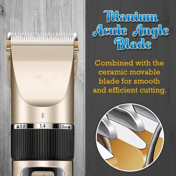 QUIET ELECTRIC PET HAIR CLIPPERS