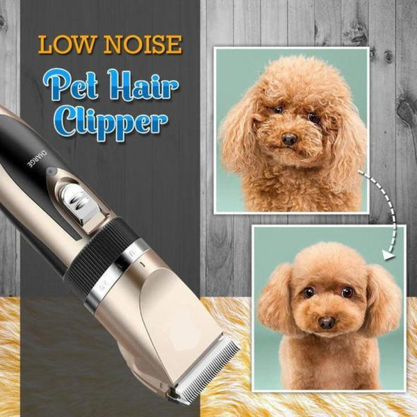 QUIET ELECTRIC PET HAIR CLIPPERS