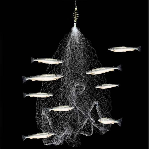 Explosive Hook Fish Net