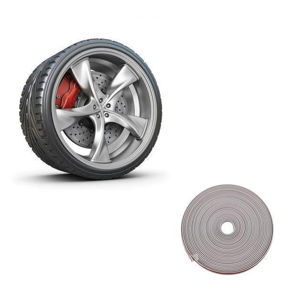 Pro Wheel Rim Protector ( 8m ) [Note: A roll can wrap four wheels]