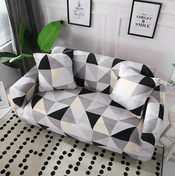 Elastic universal sofa cover